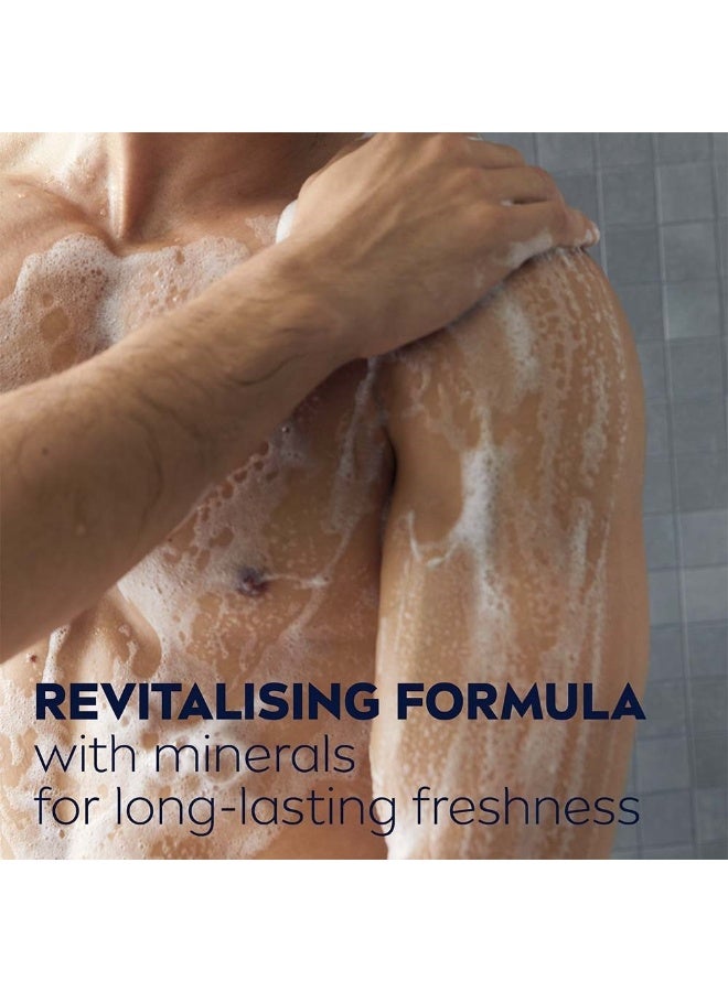 Nivea Men Sport Freshness 24H Revitalizing 3in1 Shower Gel Face, Body and Hair 250 ml - Image 3